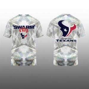 1 Texans Time to Swarm Playoffs Swarm City Shirt