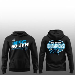 1 Panthers NFC South Division Champions 2025 Hoodie