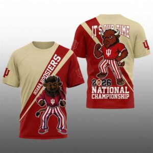 Hoosiers It's Our Time 2026 National Championship Shirt