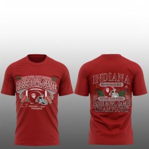 21 Hoosiers 2026 Never Daunted Bowl Game Champions Shirt