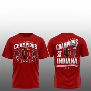 20 Indiana Hoosiers 2026 Bowl Game Champions Shirt