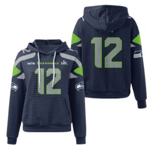 2026 Seattle Fan 12 SB LX Waffle Hoodie 1