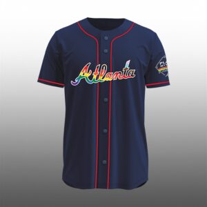 Atlanta Braves Pride Jersey 2026 Giveaway 1