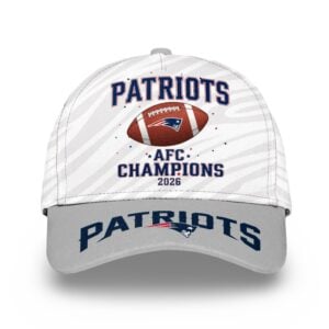 1 Patriots AFC Champions 2026 Classic Cap