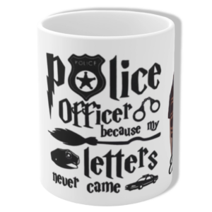 Police Officer Because My Letter Never Came Mug 1