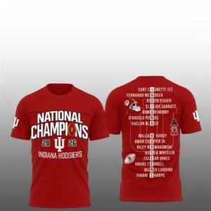 0 IU National Championships Football Remember The Name Shirt