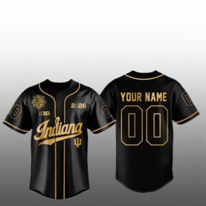 Hoosiers 2026 National Champions Gold Jersey 1