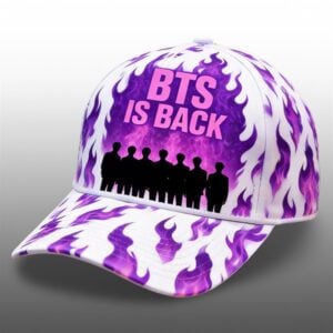 BTS Is Back 2026 Tour Fire Hat 1 1