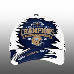 Bobcats 2025 NFC West Champions Go Cats Go Cap 1