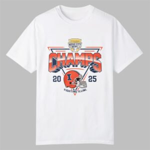 Illinois Football Music City Bowl Champs 2025 Shirt 0 0