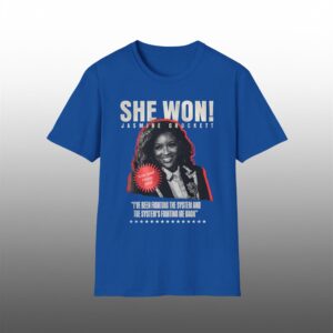 She Won Jasmine Crockett Shirt 1