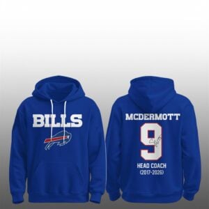 1 Bills Thank You Coach Sean McDermott For 9 Seasons Hoodie
