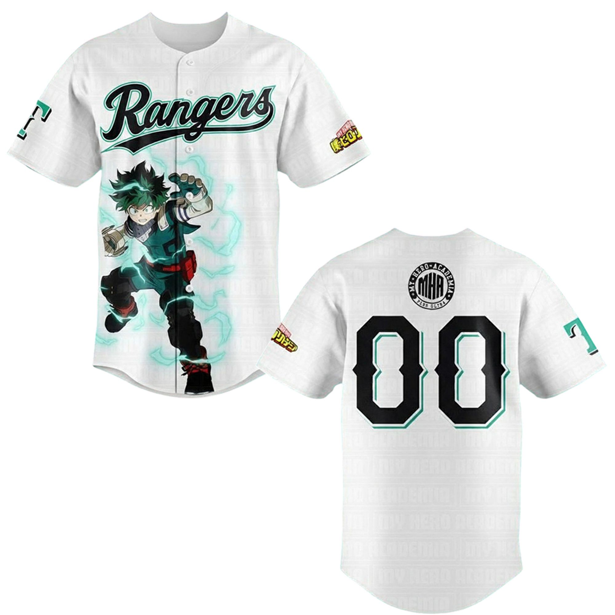 2026 Rangers My Hero Academia Jersey Giveaway 1 0 2026 Rangers My Hero Academia Jersey Giveaway