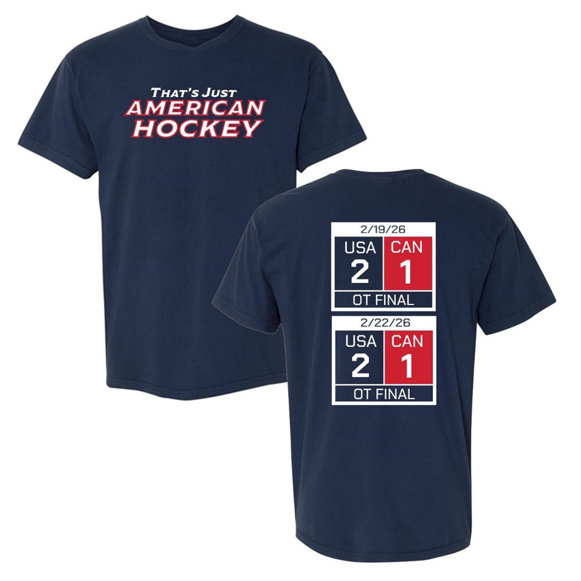 2026 That's Just American Hockey Shirt 1 0 2026 Thats Just American Hockey Shirt
