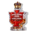 Indiana Hoosiers 2026 National Champions Whiskey Bottle
