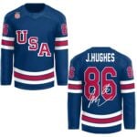 Jack Hughes USA Hockey Jersey