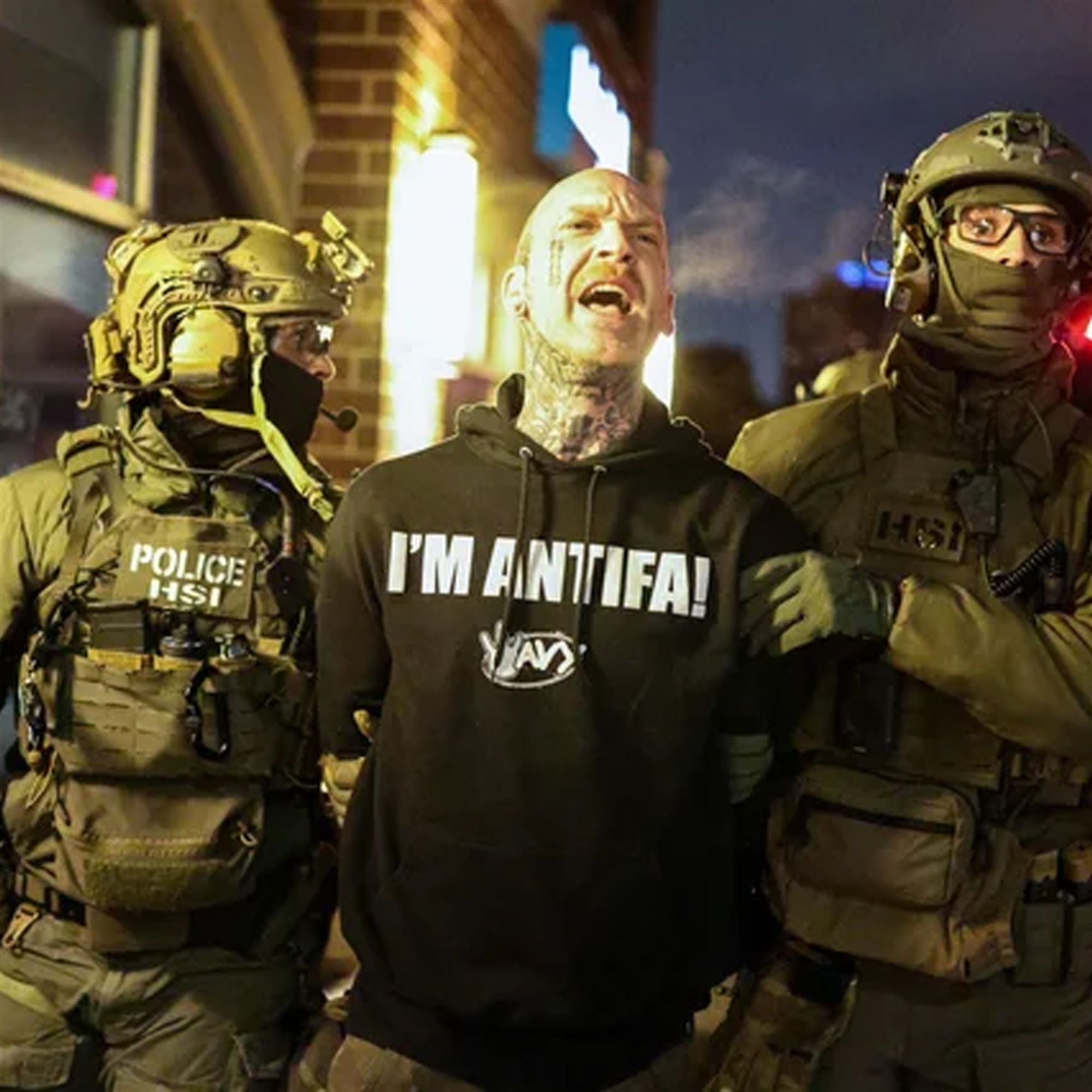 Kyle Wagner I'm Antifa Hoodie