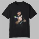 Seahawks Sam Darnold Middle Finger Shirt