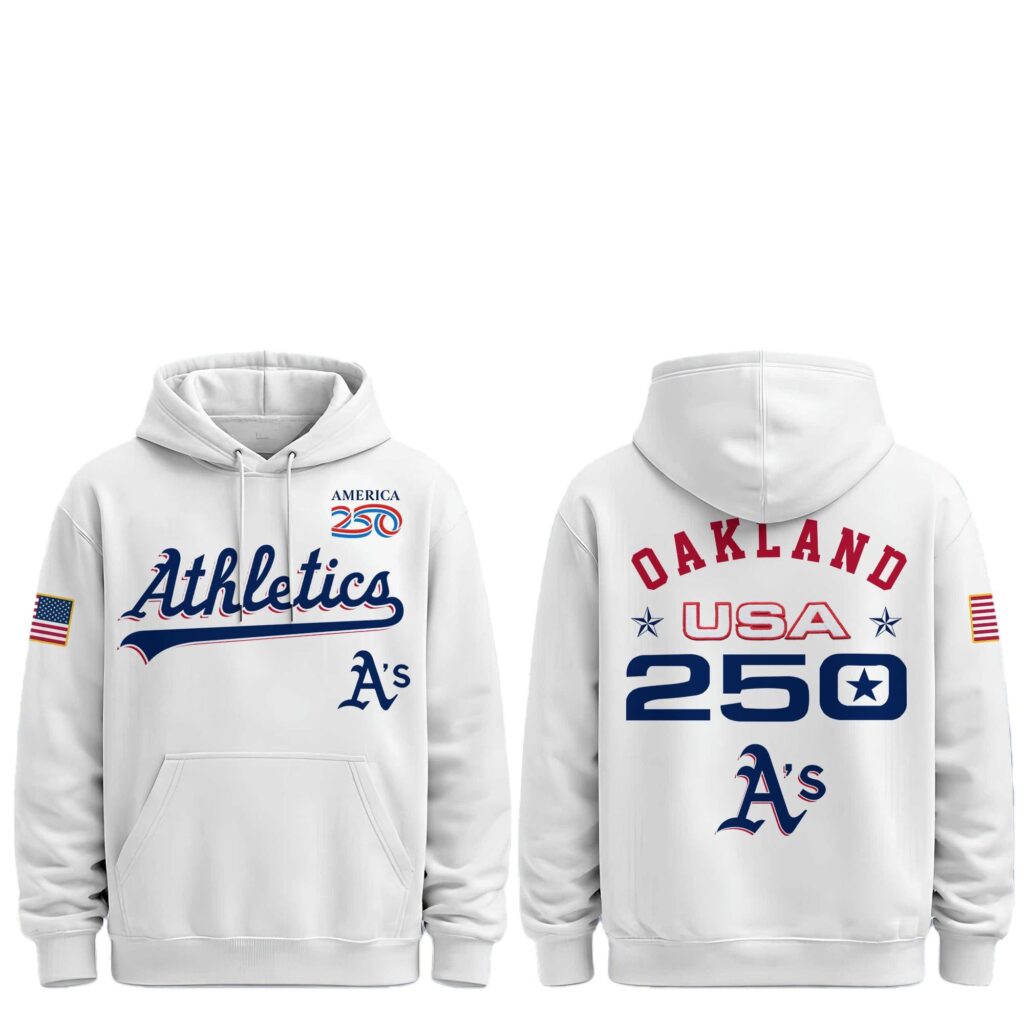 1 2026 Athletics Celebration USA 250 Anniversary Hoodie