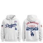 2026 LA Dodgers Celebration USA 250 Anniversary Hoodie