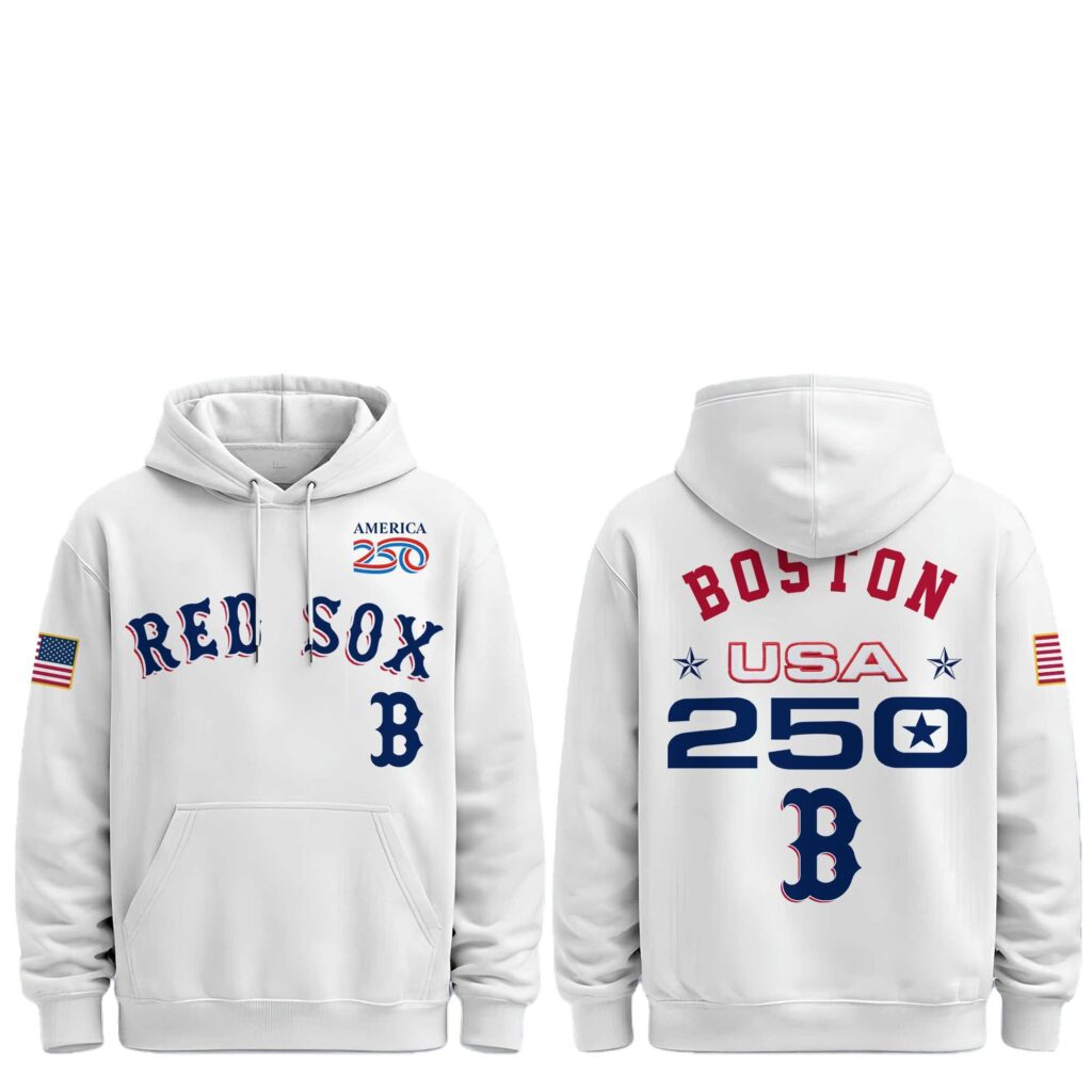 2026 Red Sox Celebration USA 250 Anniversary Hoodie 8 1 2026 Red Sox Celebration USA 250 Anniversary Hoodie