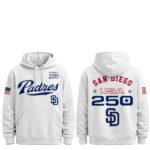 2026 SD Padres Celebration USA 250 Anniversary Hoodie