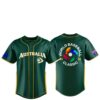 1 Australia 2026 World Baseball Classic Jersey
