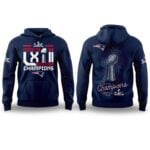 Patriots Super Bowl LX Champions 2026 Hoodie