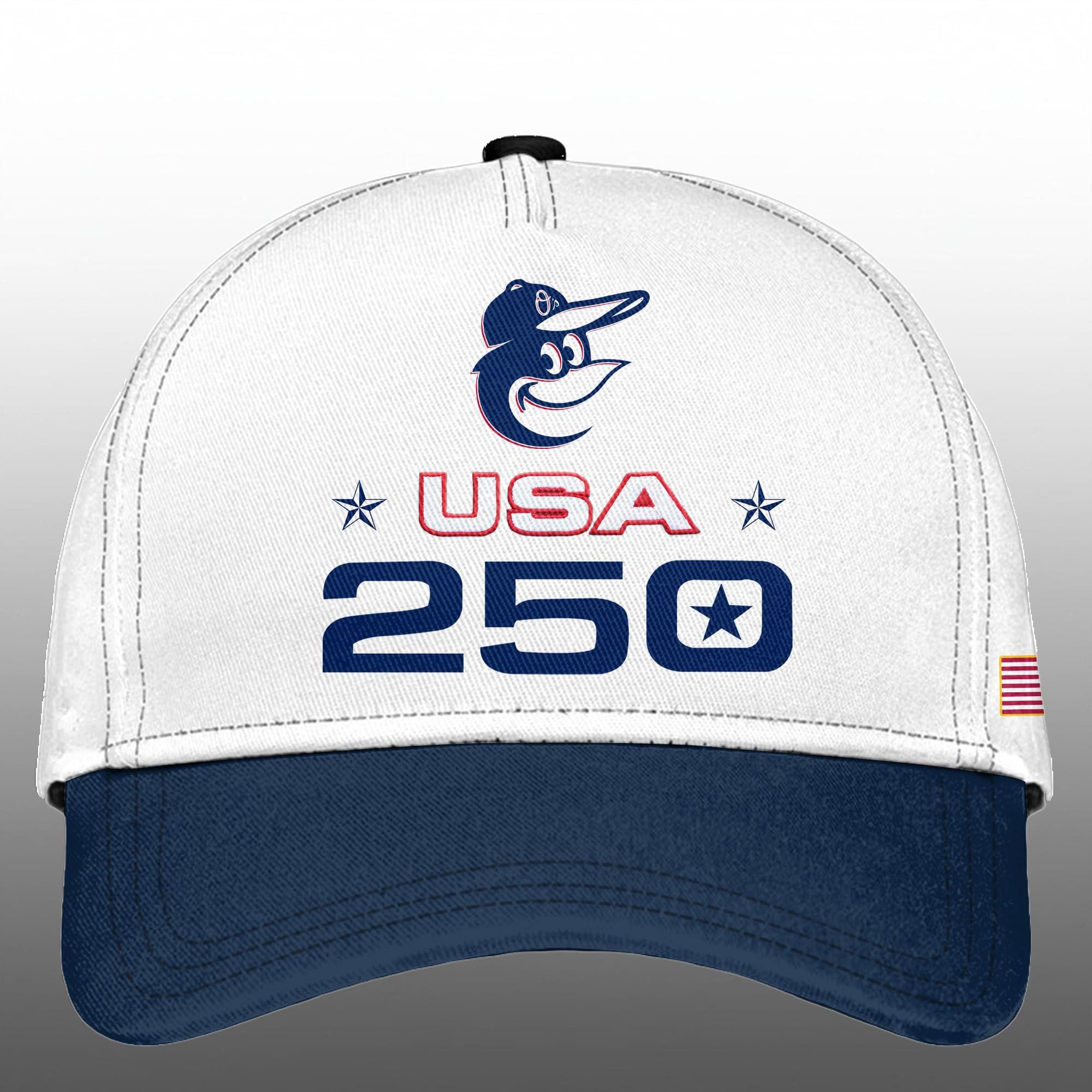 2026 Orioles Celebration United States of America 250 Anniversary Jersey Hat 2 2 2026 Orioles Celebration United States of America 250 Anniversary Hat