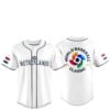 2 Netherlands 2026 World Baseball Classic Jersey 1