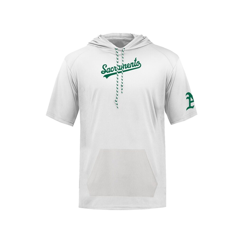 2026 Athletics Sacramento Short Sleeve Hoodie Giveaway 1