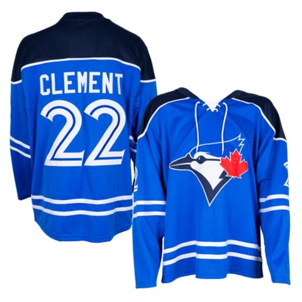 2026 Blue Jays Ernie Clement Hockey Jersey Giveaway 1