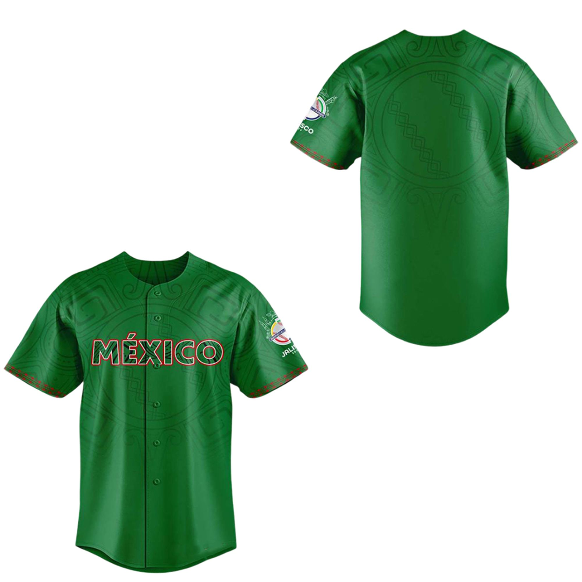 2026 Mexico Charros de Jalisco Beisbol Serie del Caribe Jersey 2 2026 Charros de Jalisco Beisbol Serie del Caribe Jersey 2