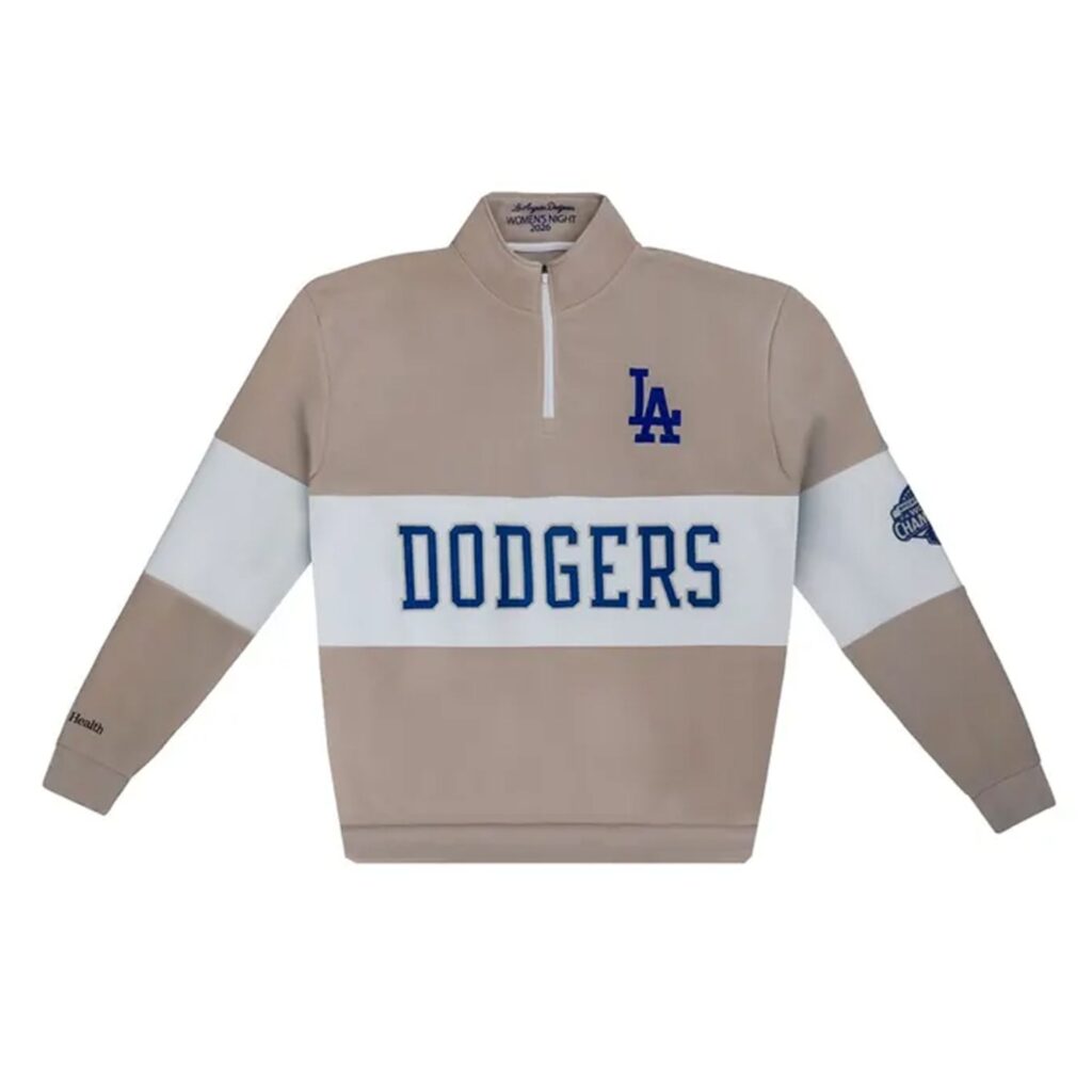 2026 LA Dodgers Women's Night Quarter Zip Sweater Giveaway 2 2026 LA Dodgers Womens Night Quarter Zip Sweater Giveaway 2