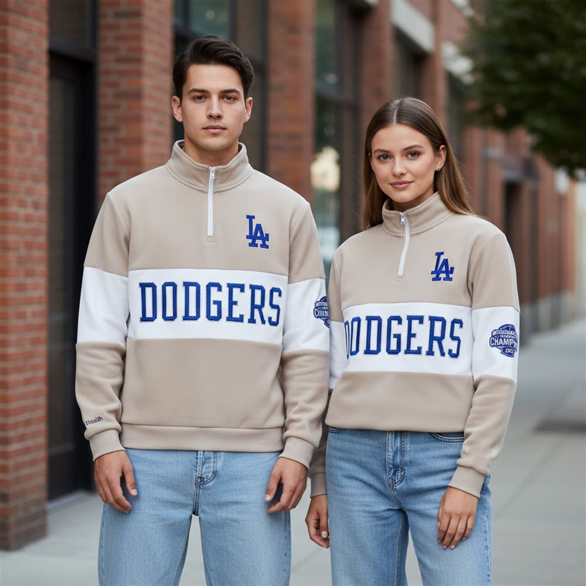 2026 LA Dodgers Women's Night Quarter Zip Sweater Giveaway 2026 LA Dodgers Women's Night Quarter Zip Sweater Giveaway