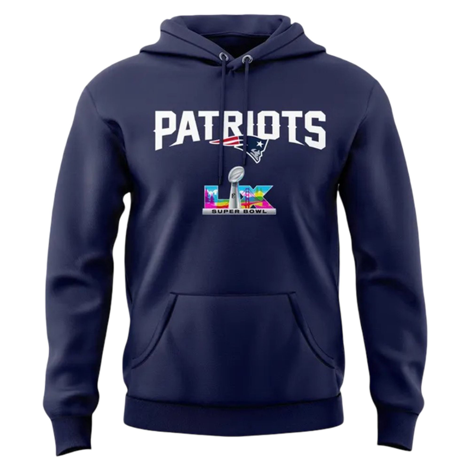 2026 NE Patriots SB LX Bound Champions Hoodie 2 2026 NE Patriots SB LX Bound Champions Hoodie 1