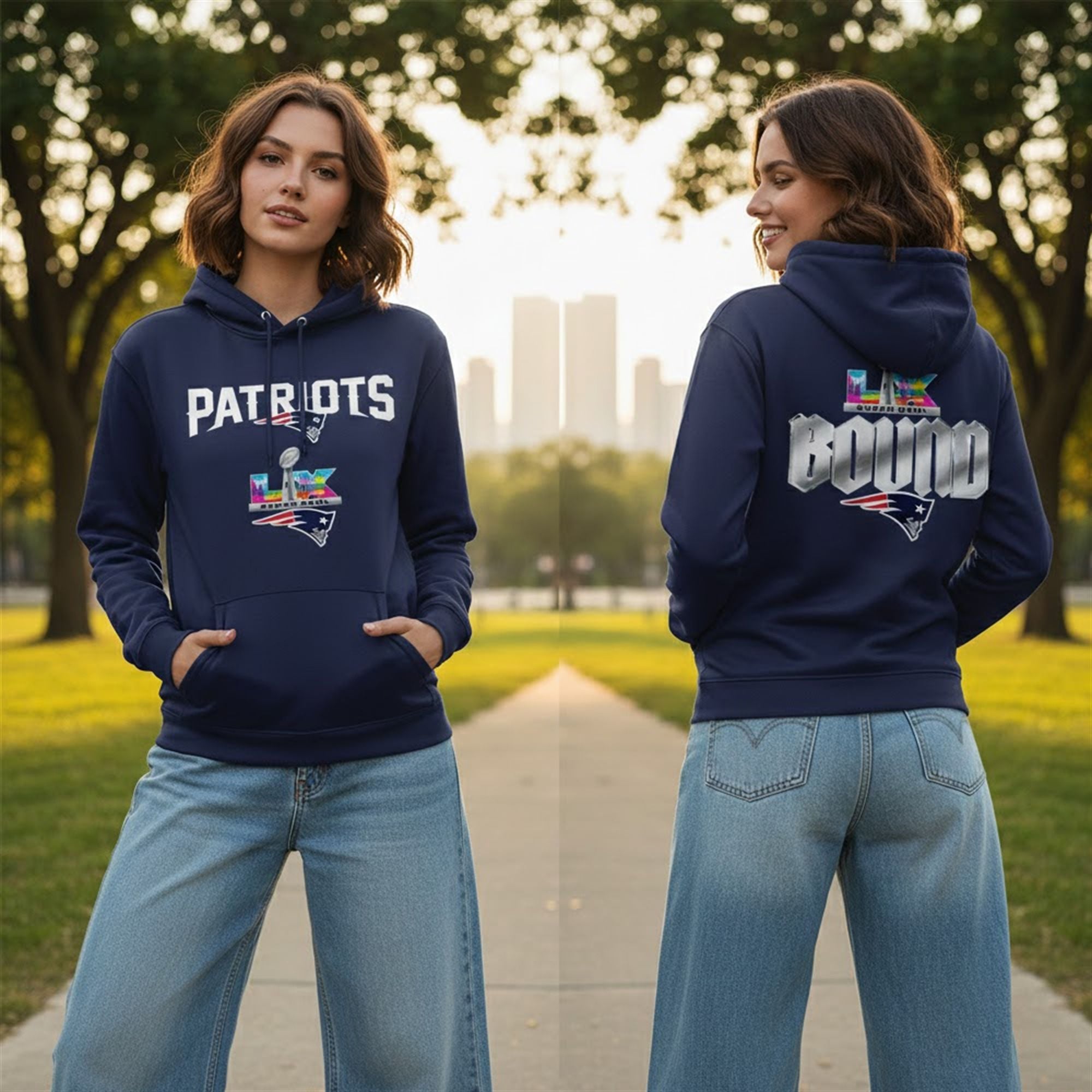 2026 NE Patriots SB LX Bound Champions Hoodie 5 2026 NE Patriots SB LX Bound Champions Hoodie 5
