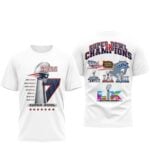 2026 Patriots Super Bowl 7x Super Bowl Champions Shirt
