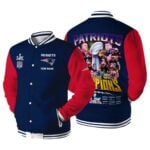 2026 Patriots Super Bowl Champions Baseball Jacket