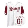 2026 Rangers Texas Women's University Night Jersey Giveaway 1