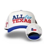 2026 Rangers True Brvnd All for Texas Hat Giveaway