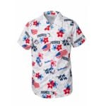 2026 SD Padres Patriotic Aloha Shirt Giveaway