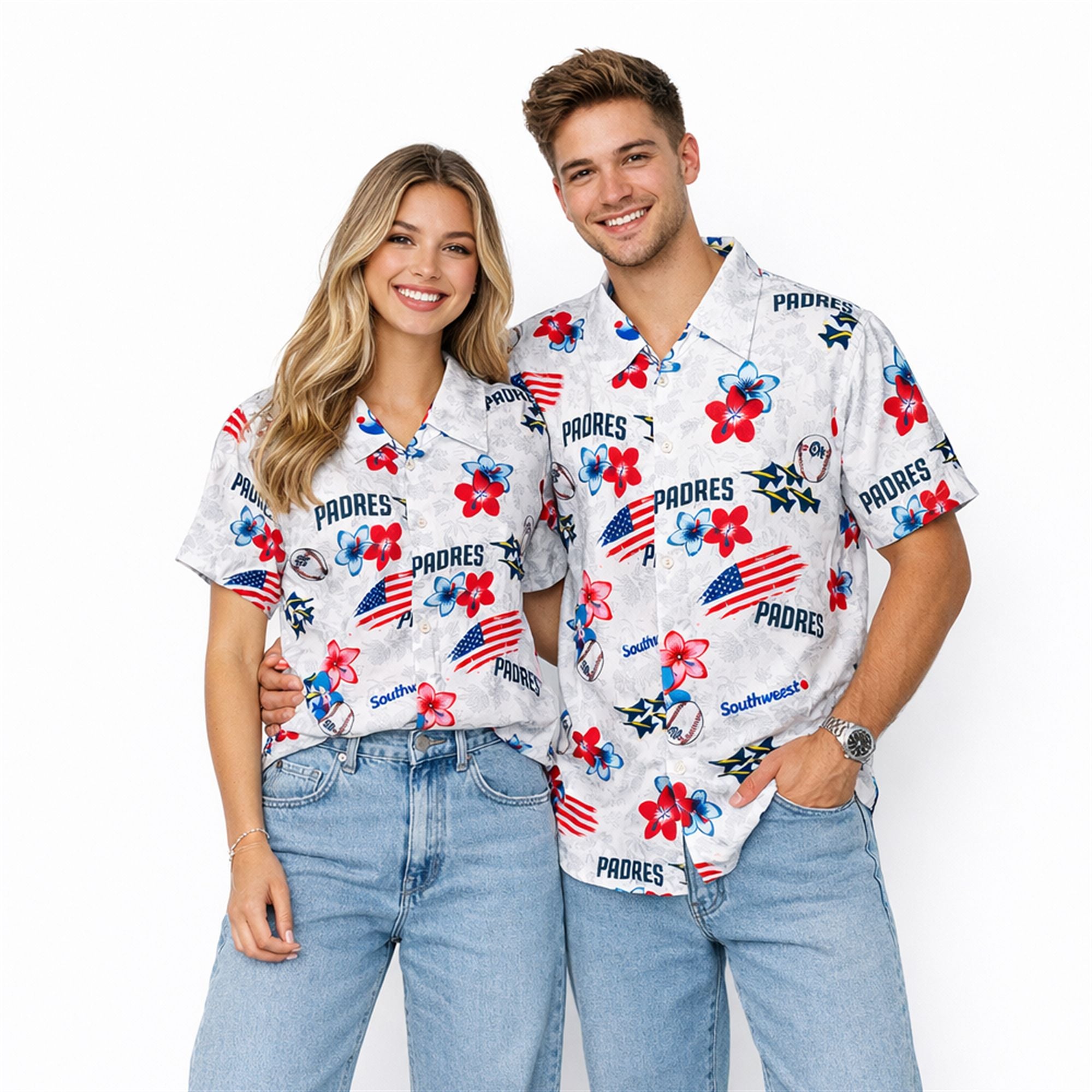2026 SD Padres Patriotic Aloha Shirt Giveaway 2 2026 SD Padres Patriotic Aloha Shirt Giveaway 2