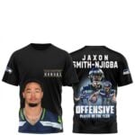 2026 Seahawks Jaxon Smith Njigba Offensive Player Of The Year Shirt