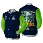 2026 Seahawks Super Bowl Champions Baseball Jacket