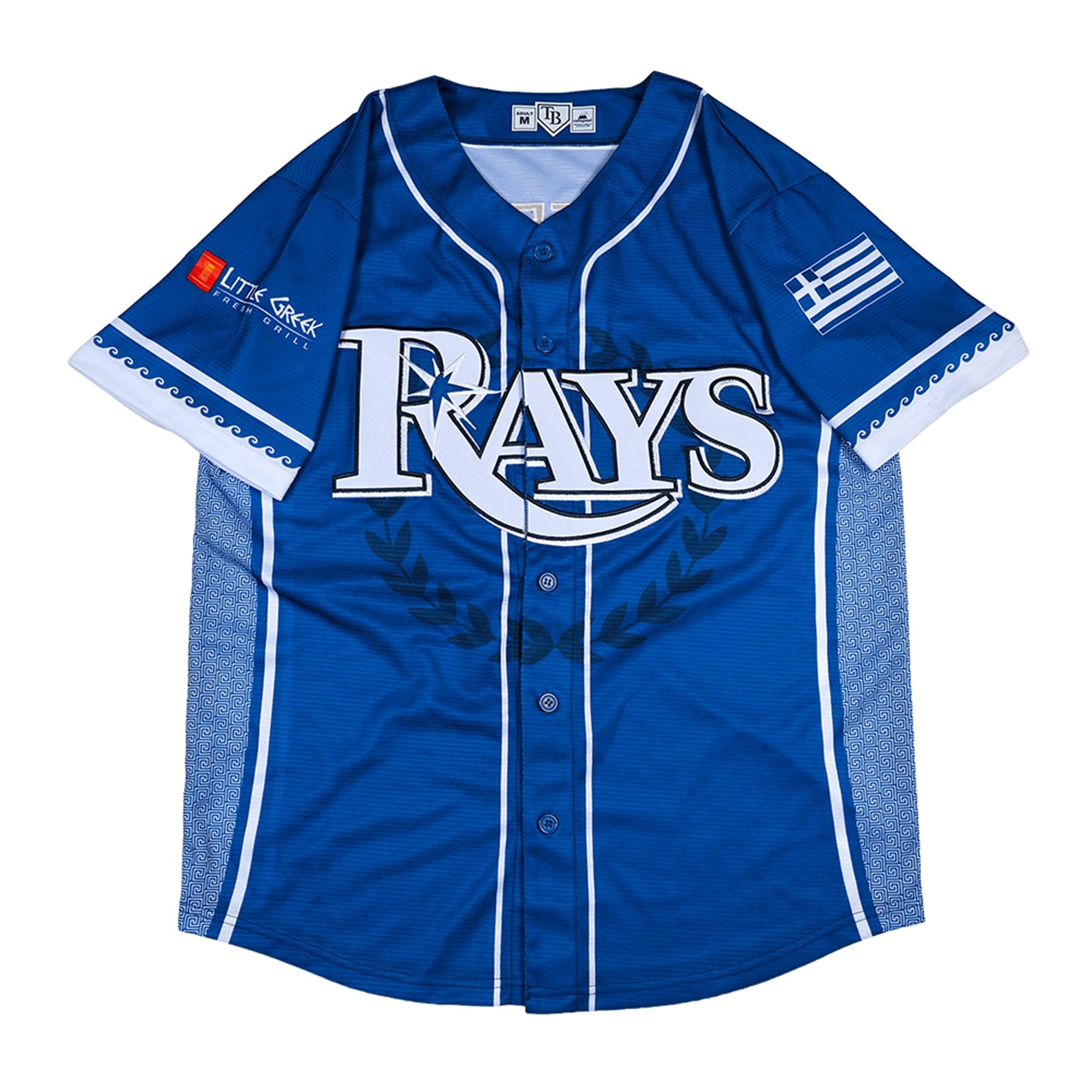 2026 TB Rays Greek Heritage Jersey Giveaway 1 2026 TB Rays Greek Heritage Jersey Giveaway 2