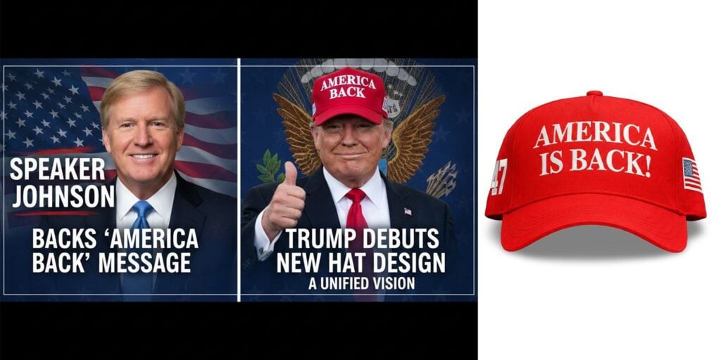 Trump's "America Is Back!" Hat: Iconic Symbol of National Revival Ignites 2026 Momentum 1 2026 Trump America Is Back Hat sa
