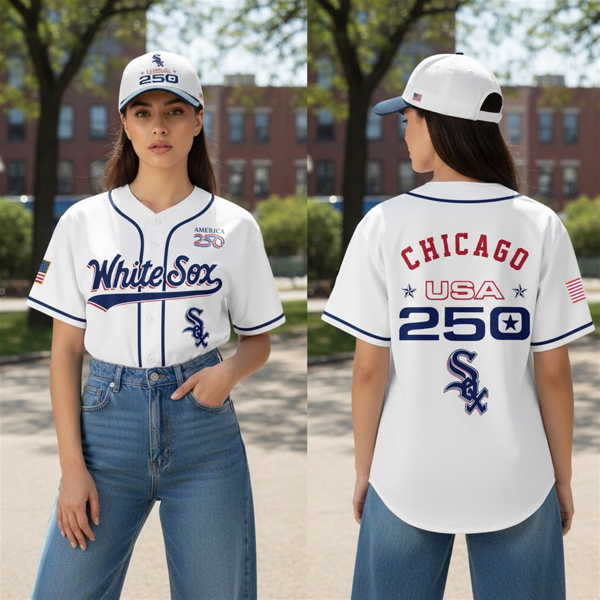 2026 White Sox Celebration United States of America 250 Anniversary Jersey Hat