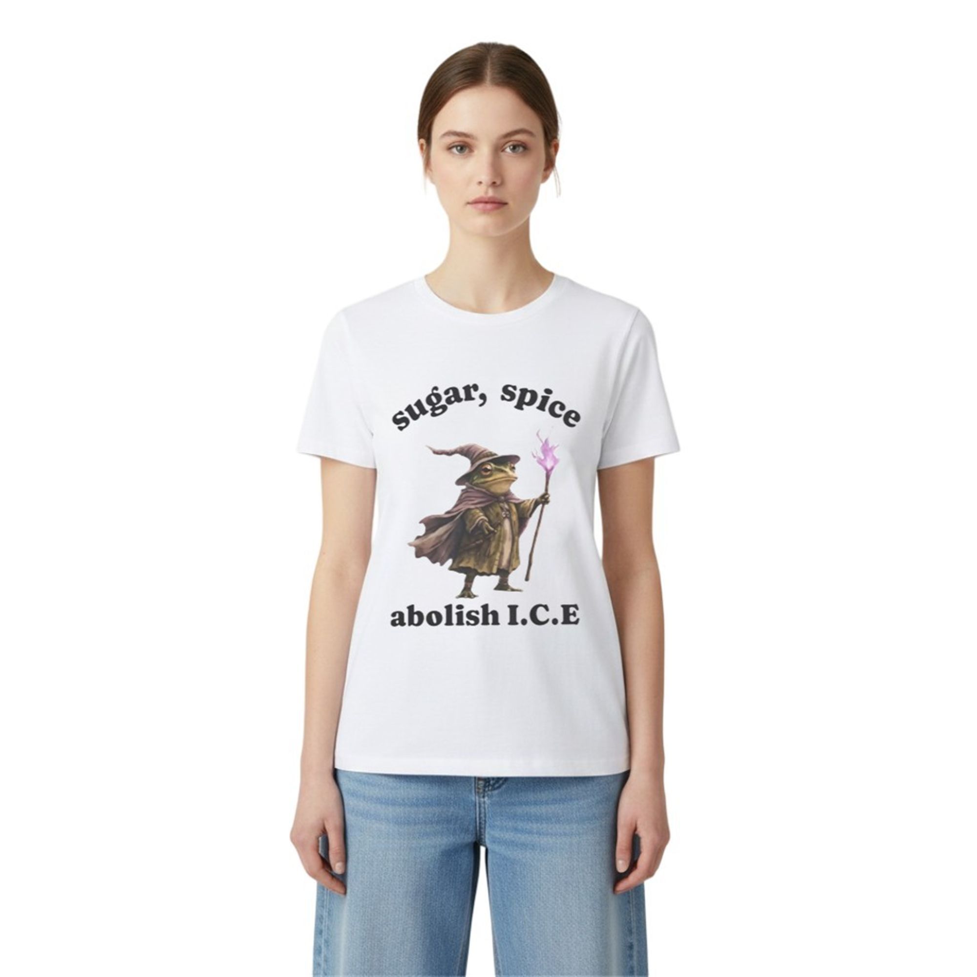 2026 Wizard Frog Sugar Spice Abolish ICE Shirt 2 2026 Wizard Frog Sugar Spice Abolish ICE Shirt 1 1