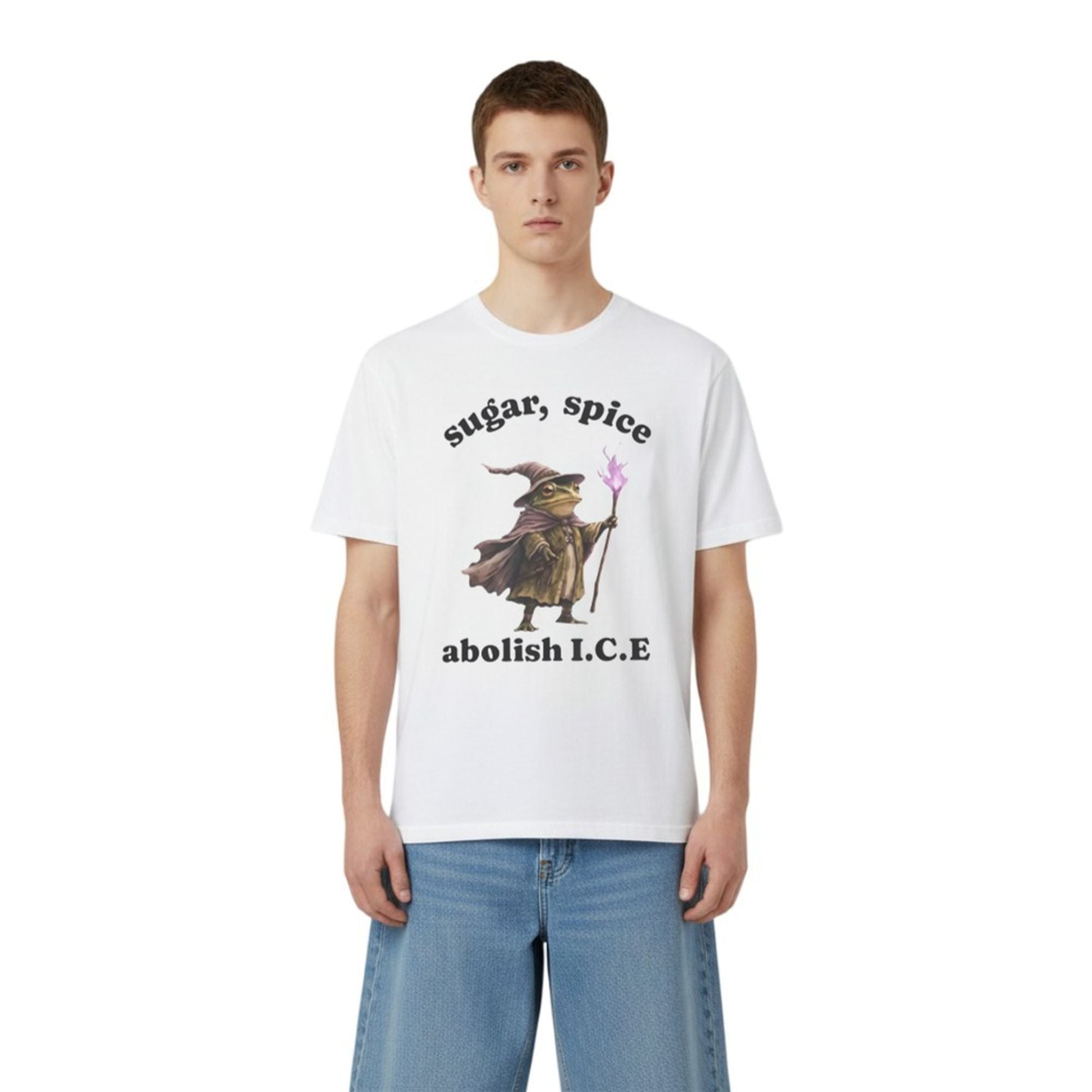 2026 Wizard Frog Sugar Spice Abolish ICE Shirt 3 2026 Wizard Frog Sugar Spice Abolish ICE Shirt 1 2